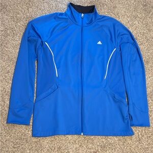 NWOT Adidas climalite Royal Blue workout Jacket
